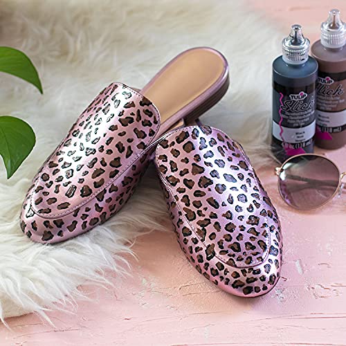 Tulip Dimensional Fabric Paint 41401 Dfpt 4Oz Slick Black, 4 Fl Oz (Pack of 1)