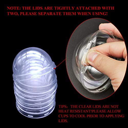 Cupcake Liners And Wrapers With Lids 50 Pack,LNYZQUS 5.5 Oz Large Foil Muffin Tins Or Liners,Disposable Baking Cups, Cupcake Wrappers Holders For Wedding Valentine-Pink in gold