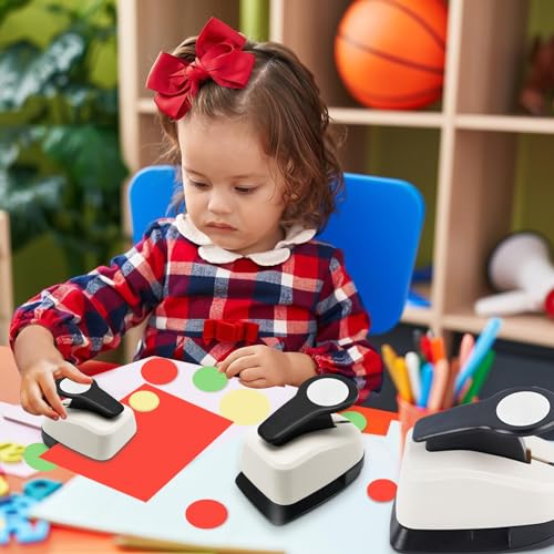 Circle Paper Punch Circle Hole Punches for Crafts Circle Punch Set