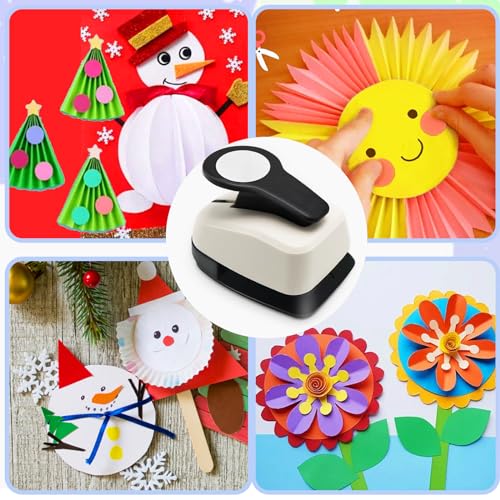 Circle Paper Punch Circle Hole Punches for Crafts Circle Punch Set