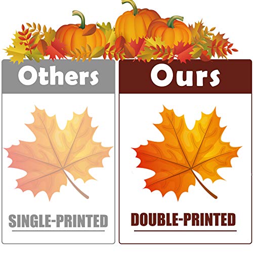 Funnlot Fall Decorations-Fall Window Clings, Thanksgiving Window Clings for Glass 324 PCS Thanksgiving Clings for Windows Fall Window Stickers Thanksgiving Home Office Decorations