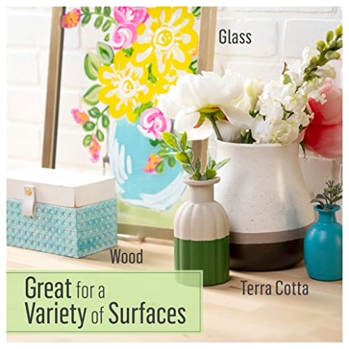 FolkArt Multi-Surface Acrylic Paint in Assorted Colors (2 oz), 2896, Bright Pink