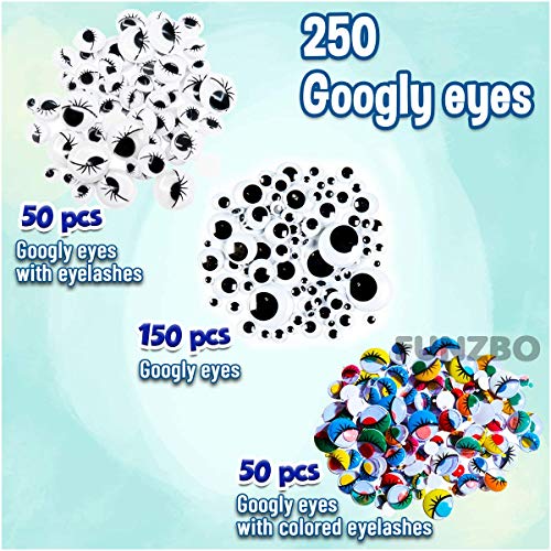 FUNZBO Arts and Crafts Supplies for Kids - Crafts for Kids ages 4-8, Kids Crafts, Preschool Learning Activities, School Kindergarten Art Project, Birthday Gift, Craft Kits for Girls Age 4-6, 6-8, 8-12