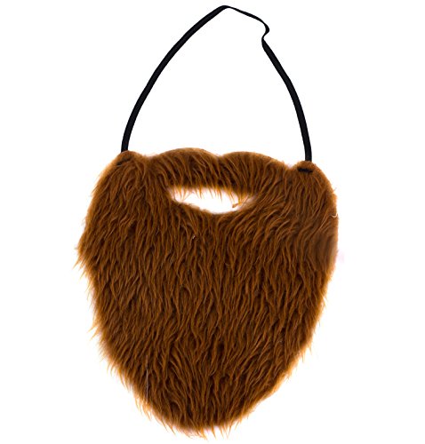 Tigerdoe Fake Beards for Adults Kids - Costume Accessories - Beard & Mustache - Fake Mustaches (4 Pack Costume Beards)