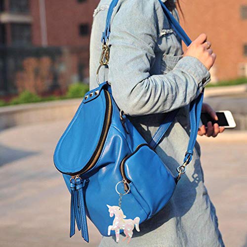 GuassLee 20pcs Flip Sequin Keychain Party Favors for Kids Girls Backpack Unicorn Mermaid Keychains for Kids Birthday Goody Bag Fillers Easter Halloween Party Favors Basket Stuffers Gifts