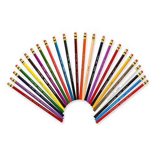 Prismacolor Col-Erase Erasable Colored Pencils, 24 Pack