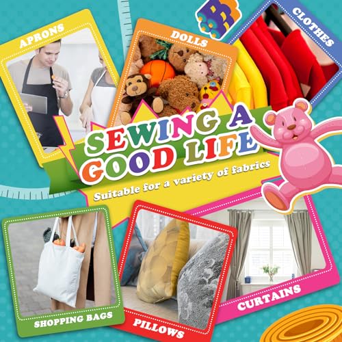 Handheld Sewing Machine with Accessories Kit,Mini Sewing Machine for Quick Stitching,Portable Sewing Machine Suitable for Home,Travel and DIY,Electric Handheld Sewing Machine for Beginners