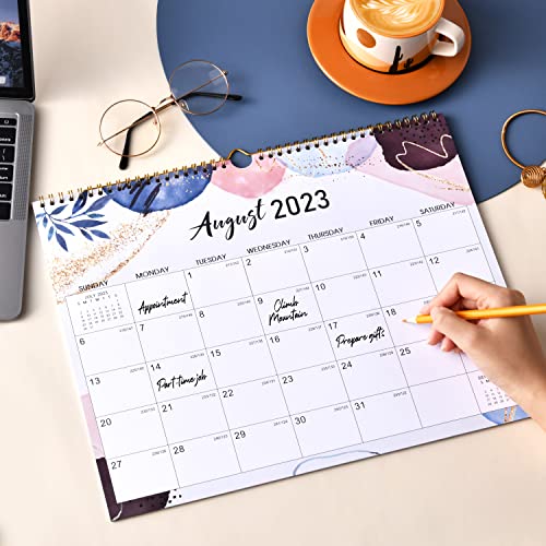 Calendar 2023-2024 - Wall Calendar 2023-2024, July 2023 to December 2024, 11.6''x 14.7'', 18 Months Calendar with Daily Blocks and Julian Dates, Perfect 2023-2024 Calendar for Easy Planning