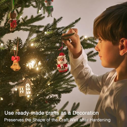 Air Dry Clay 36 Colors, Soft & Ultra Light, Modeling Clay for Kids with Accessories, Tools and Tutorials