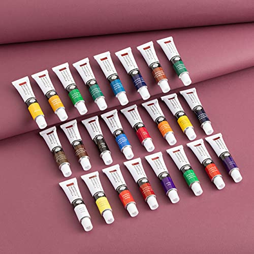 Royal & Langnickel WAT24 Watercolor Artist Tube Paint, 12ml, Pack of 24 colors