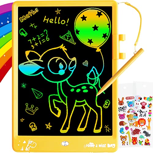 ZMLM Toys for 3-12 Years Old Kids - 10 Inch LCD Writing Tablet Coloring Screen Drawing Board Digital Educational Pad Art Craft for Boy Girl Toddler Teen School Activity Christmas Game Gift
