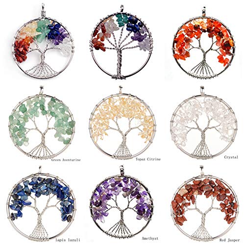 Natural Chip Stone Beads Multicolor 5-8mm About 400 Pieces Irregular Gemstones Healing Crystal Loose Rocks Bead Hole Drilled DIY for Bracelet Jewelry Making Crafting (5-8mm, Multicolor)