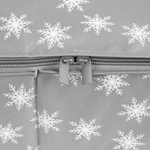 Wrapping Paper Storage Container – Fits up to 27 Rolls 1 3/8” Diam. - Underbed Gift Wrap Organizer Bags, Wrapping Paper Rolls, Ribbon, and Bows - Under Bed- Durable Material 600D - Up to 40" Rolls