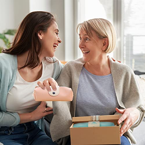 Crochet Hooks Set, RealPlus 12 Sizes Crochet Hooks Set for Arthritic Hands, Ergonomic Soft Grip Handles, Crochet Kit for Beginners, Christmas Gifts for Women, Large Crochet Needle with Blue Case