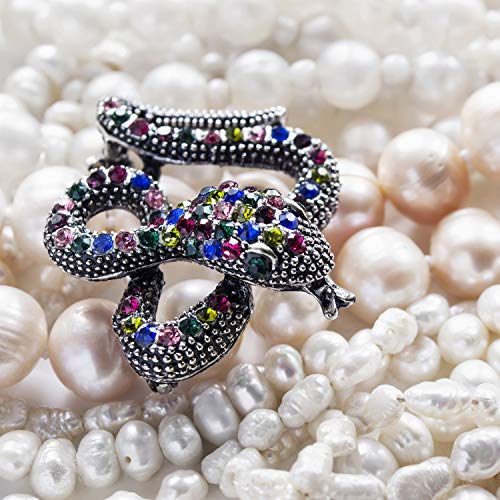 TecUnite 2000 Pieces Flat Back Gems Round Crystal Rhinestones 6 Sizes (1.5-6 mm) with Pick Up Tweezer and Rhinestones Picking Pen for Crafts Nail Face Art Clothes Shoes Bags DIY (Multicolors)