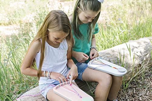 Choose Friendship, My Friendship Bracelet Maker®, 20 Pre-Cut Threads - Makes Up to 8 Bracelets (Craft Kit, Kids Jewelry Kit, Gifts for Girls 8-12)