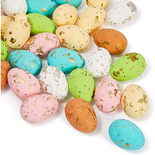 Juvale Foam Easter Eggs for Crafts and Easter Party Decorations, Home Decor (50 Pack)