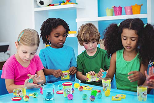 Make Your Own Bouncy Ball Kit for Kids - 12 Individual Kits - Science Party Favors - Cool Birthday Parties Activities for Kids - Create 12 Balls - Fun DIY Arts and Crafts Bulk - Craft Projects Gifts