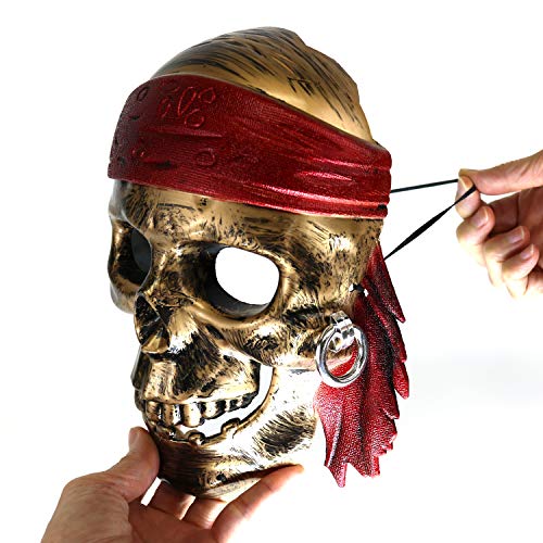 5-piece Halloween Pirate Costume Accessories for Kids, Pirate Role Play Set/Halloween Costumes for Boys/Pirate Paraphernalia