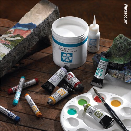 DANIEL SMITH Extra Fine Watercolor 15ml Paint Tube, Titanium White (284600118), 0.5 Fl Oz (Pack of 1)