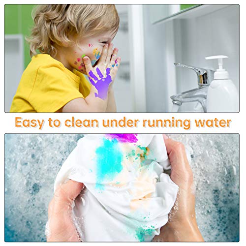 Ink Pad, 15 Colors Finger Washable Stamp Pads for Kids