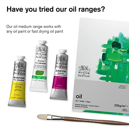 Winsor & Newton Refined Linseed Oil, 75ml (2.5oz) Bottle