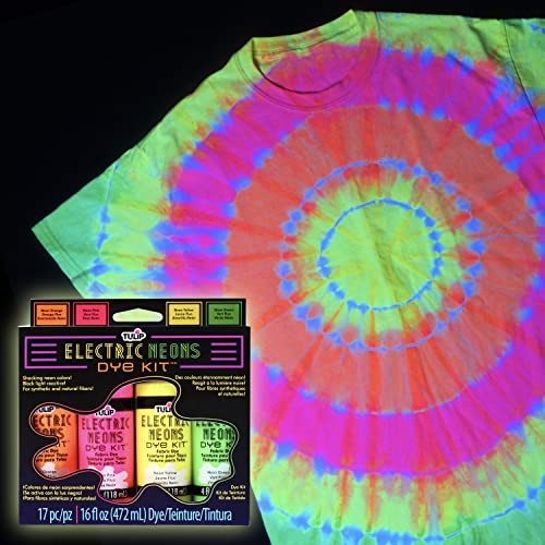 Tulip Fabric 32714 Fdy Multi Fl Neons Dye Kit, As Detailed