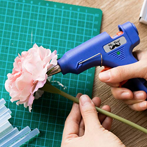 Mr. Pen- Glue Gun, Hot Glue Guns, with 10 Glue Gun Sticks, Glue Gun and Sticks Set, Hot Glue Gun Mini, Mini Glue Gun, Craft Glue Gun, Hot Glue Gun Set, Glue Gun Kit, Small Glue Gun, Mini Hot Glue Gun
