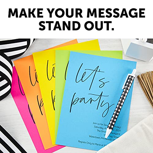 Neenah Paper 21869 Color Cardstock, 65lb, 8 1/2 x 11, Vulcan Green, 250 Sheets