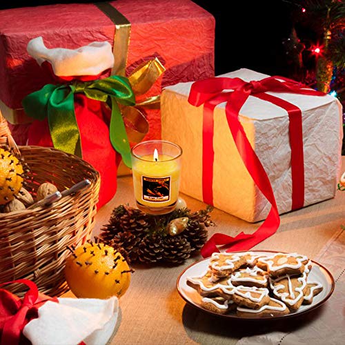 Set of 12 Scented Candles with 6 Fragrance, Natural Soy Wax Glass Votive Candles for Home Scented and Stress Relief, Christmas Thanksgiving Return Gift for Women/Girl
