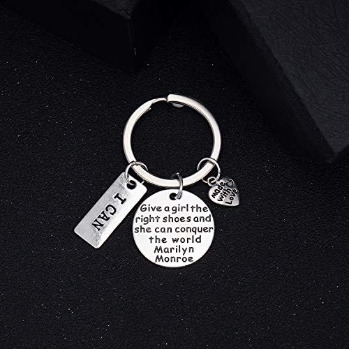 Hicarer 259 Pieces Inspirational Motivational Keychains Charms Bulk Inspirational Words Charms with Open Jump Key Rings for Various DIY Necklaces, Bracelets
