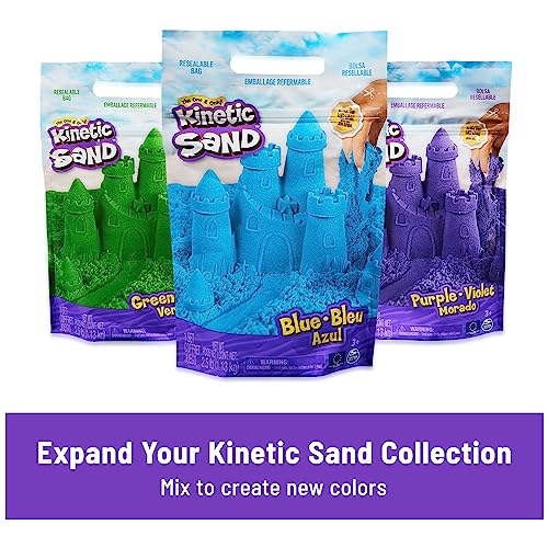 Kinetic Sand, 2lb. Pink Play Sand, Moldable Sensory Toys for Kids, Resealable Bag, Holiday & Christmas Gifts for Kids Ages 3+