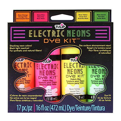 Tulip Fabric 32714 Fdy Multi Fl Neons Dye Kit, As Detailed