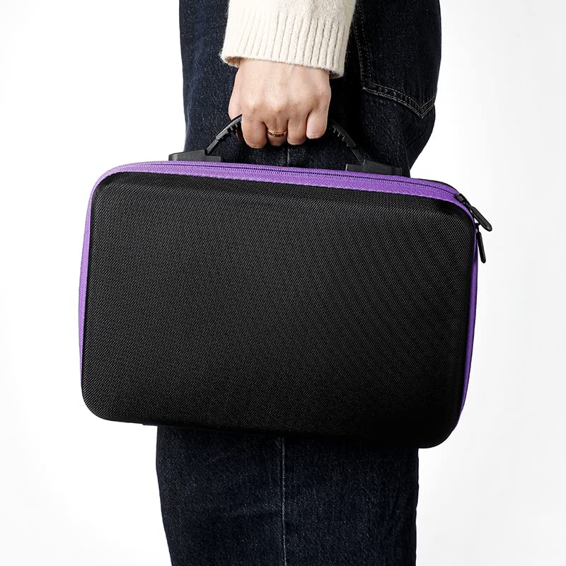 Douorgan Diamond Painting Storage Containers 60 Slots Diamond Painting Accessories and Tools Portable Diamond Painting Organizer Shockproof Diamond Art Storage Case Jewelry Beads Storage Box