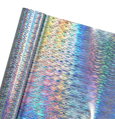 Mosaic+ Crafting Vinyl, by VViViD (Brushed Holographic, 7 Bundle 1ft x 3ft + Transfer Paper)