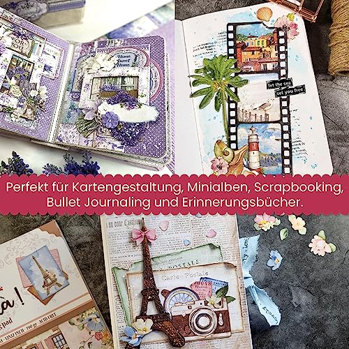 Stamperia Intl Scrapbooking Paper, Multi-Colored 10 Pack