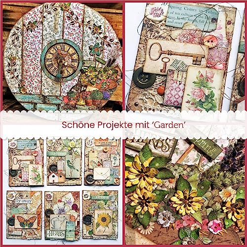 Stamperia Intl Scrapbooking Paper, Multi-Colored 10 Pack