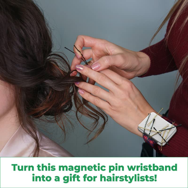 Sew Your Way Magnetic Pin Cushion for Sewing – Pin Holder Red 9”– Sewing Notions Sewing Quilting Supplies – Magnetic Pin Holder for Sewers & Hairstylist – Magnetic Pin Holder for Sewing Quilting Gift