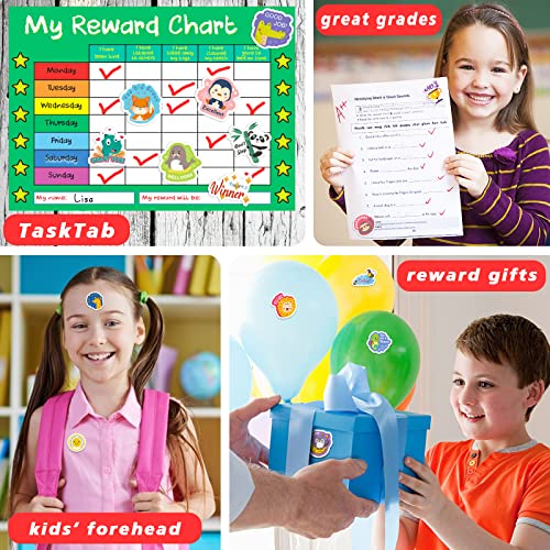 Reward Stickers for Kids,600PCS Motivational Stickers for Teachers Stickers Packs,Cute Animal Reward Stickers for Students Award School Incentive Stickers Teacher Supplies for Classroom