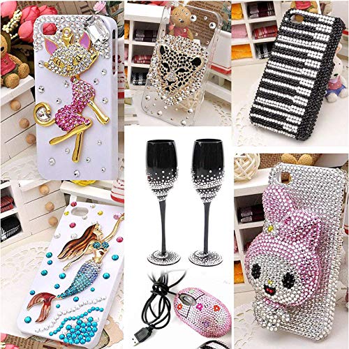 Self-Adhesive Rhinestone Stickers,15 Colors 900pcs,DIY Face Gems Body Stickers Nail Makeup 3mm 4mm 5mm Festival Carnival Embellishments for Crafts 1pcs