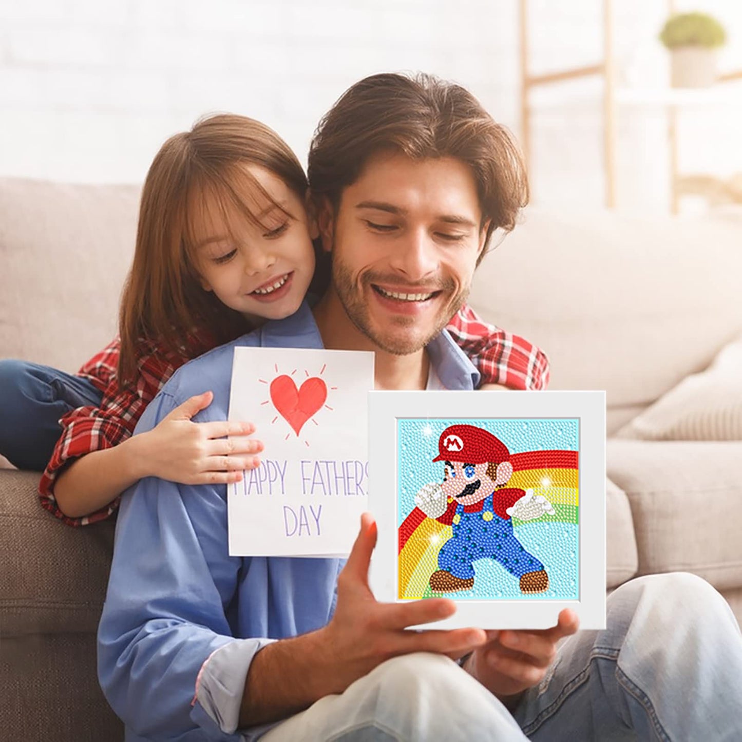 Diamond Painting Kits for Kids - 4 Pack Diamond Art for Kids - 5D Diamond Gem Art by Number Dotz Full Drill Dots - Arts and Crafts for Kids Ages 6 8 10 12 Year Old Girls Boys Birthday Christmas Gifts