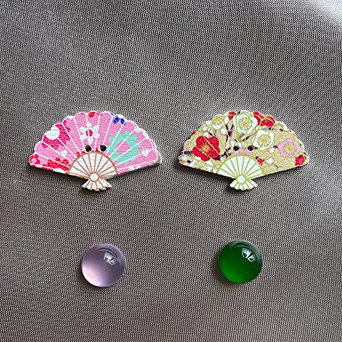 4 Pieces Fan Needle Minders, Magnetic Needle Nanny, Cross Stitch Embroidery Needlework Accessories