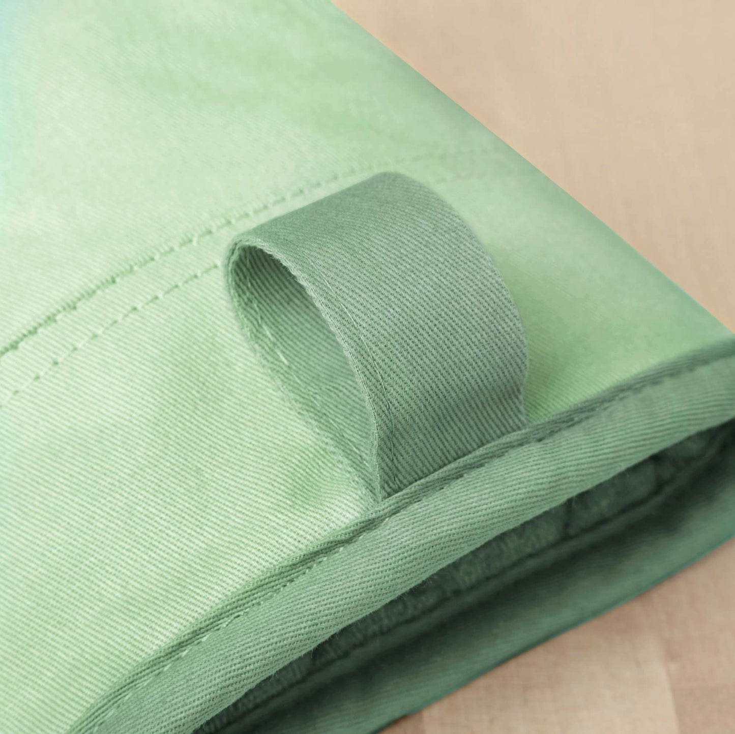 KitchenAid Beacon Two-Tone Non-Slip Mini Oven Mitt Set, Pistachio/Graphite Green, 5.5"x8", 2 Piece