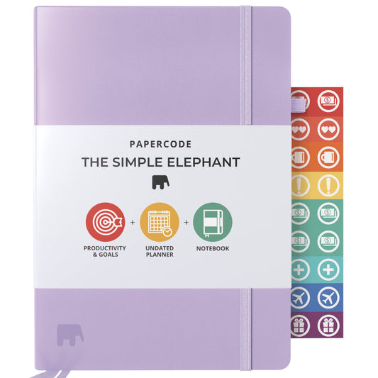 Papercode 2024 Daily Planner - Leather Weekly Planner W/Thick No-Bleed Pages - Monthly & Weekly Layouts - Use for Productivity, Schedule, or Agenda