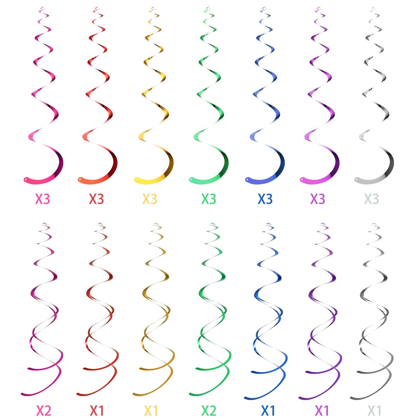 Easter Hanging Swirl Ceiling Decorations Easter Egg Bunny Hanging Swirl Foil Decorations for Home Office School Easter Party Ornaments Favors Supplies 30CT