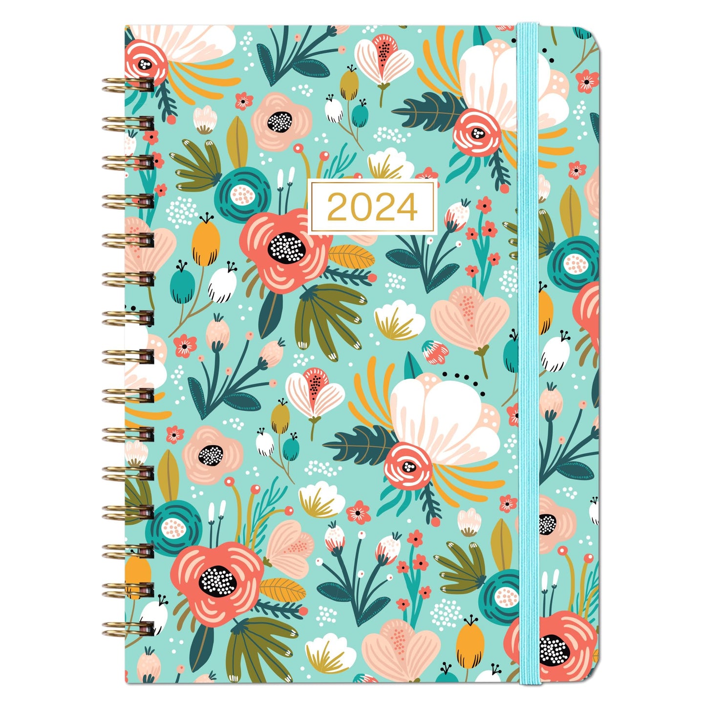 2024 Planner - 2024 Planner Weekly and Monthly, Jan. 2024 - Dec. 2024, 6.4‘’ x 8.3'' Calendar Planner with Inner Pocket