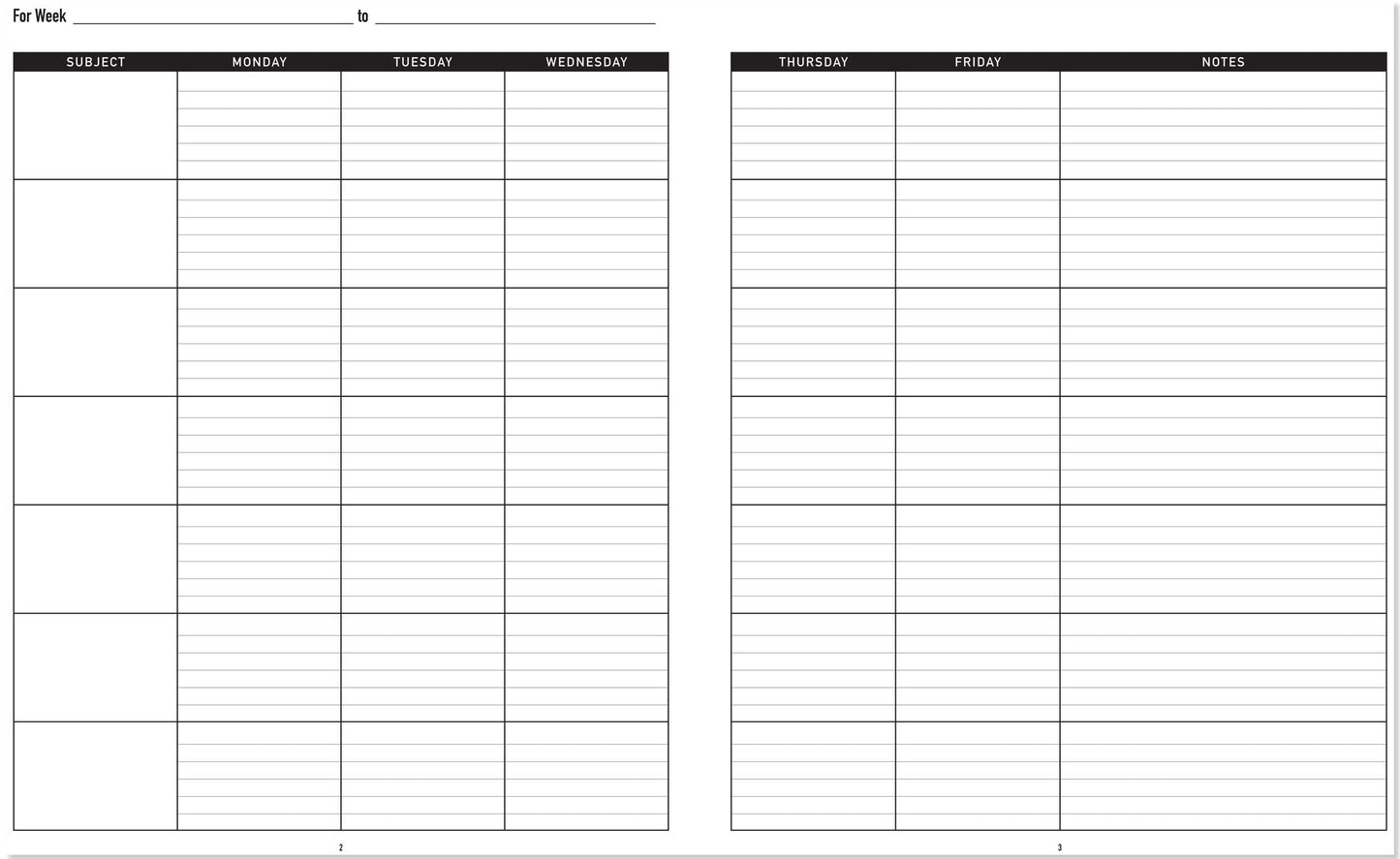 Teacher's Planner (Teacher's Lesson Planner)