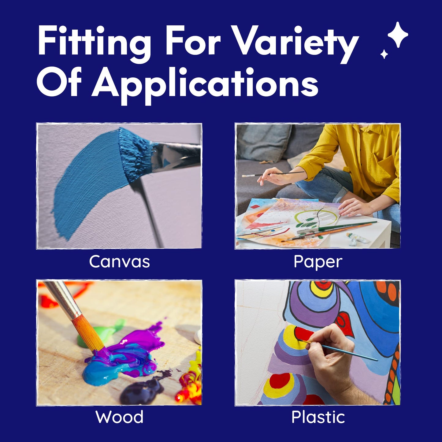 MozArt Supplies Oil Paint Set – 24 Oil Based Paints for Artists, Hobby Painters – Rich Pigment and Non Toxic Oil Painting Set for Artists - Ideal for Canvas, Wall Art, Landscape & Portrait Paintings