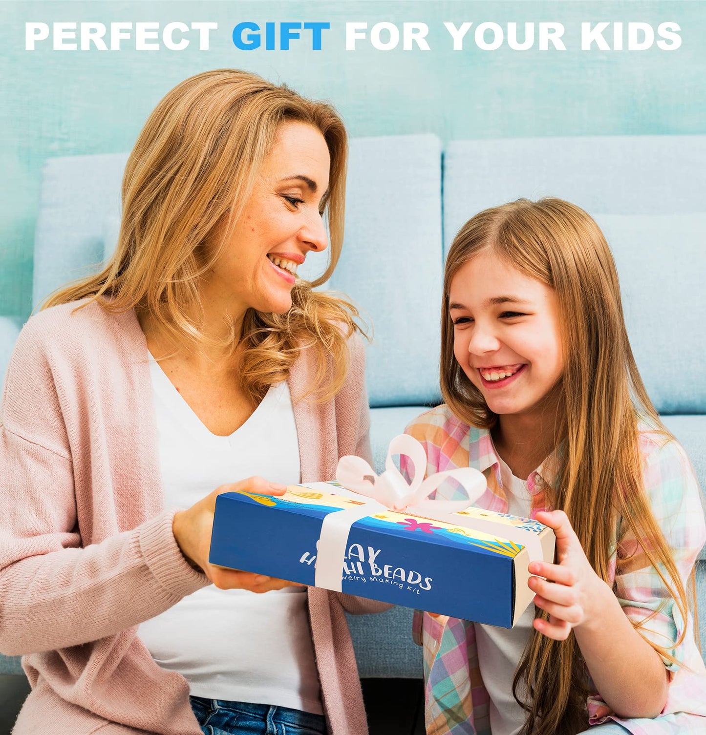 Dowsabel 15000 Pcs Clay Beads Bracelet Making Kit, 4 Boxes 72 Colors Friendship Clay Beads Bracelet Kit with Charms Kit for Jewelry Making, DIY Arts and Crafts Gifts for Kids and Adults