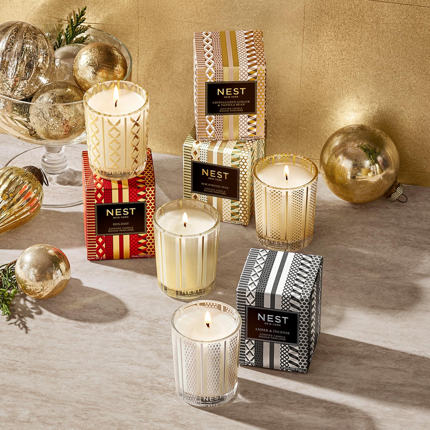 NEST Fragrances Votive Candle- Holiday , 2 oz